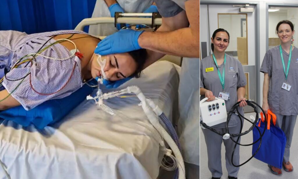 Inflatable Repositioning Device Reduces ICU Staff Requirements from Five to Two Health